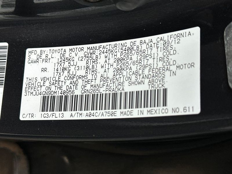 2013 Toyota Tacoma 2WD Double Cab V6 Automatic PreRunner - 22998403 - 20