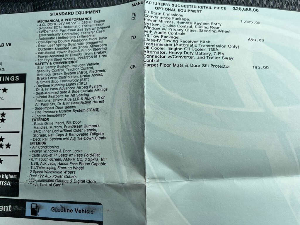 2013 Toyota Tacoma 4WD Access Cab V6 Automatic - 22992337 - 46