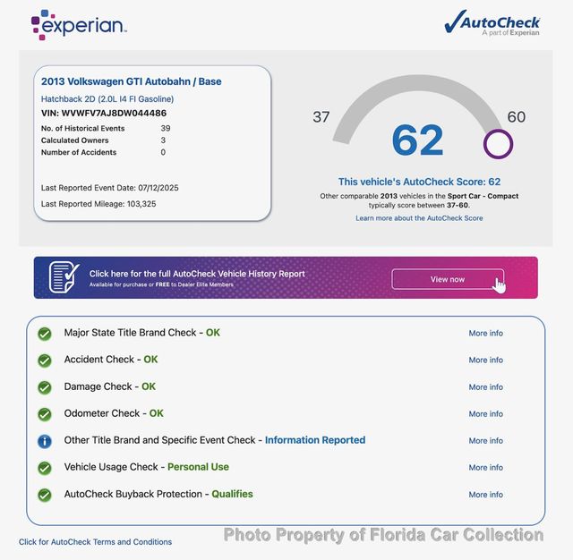 2013 Volkswagen Golf GTI DSG Autobahn Hatchback 2-Door - 22983576 - 77