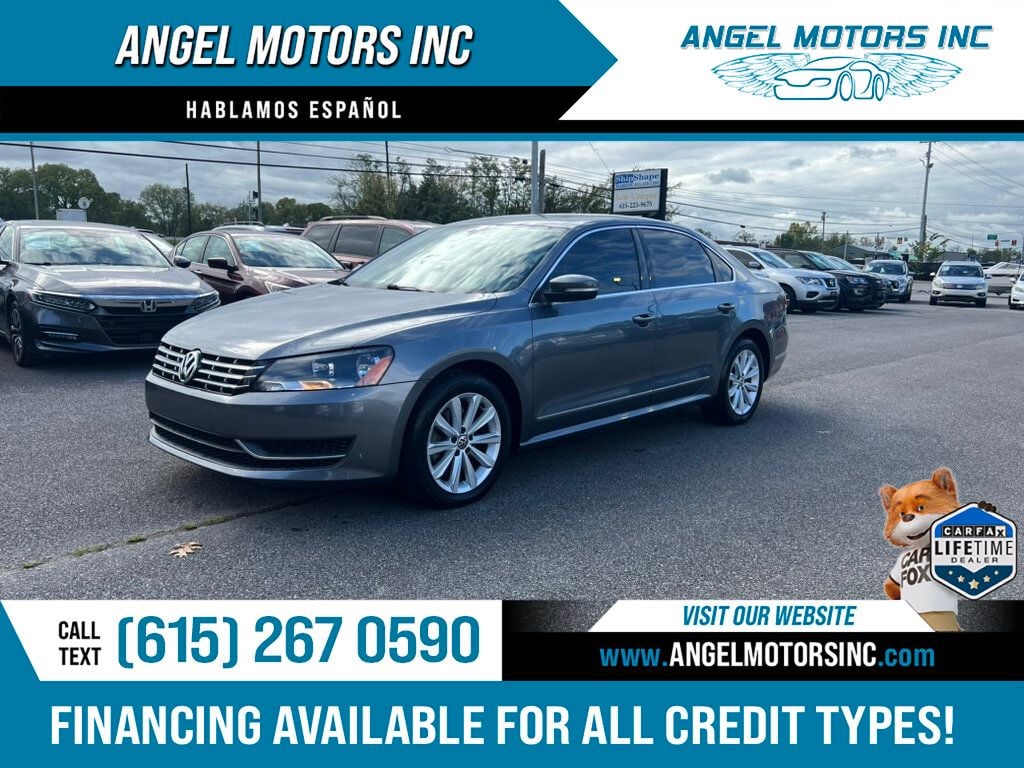 2013 Volkswagen Passat 4dr Sedan 2.5L Automatic SEL PZEV - 22614676 - 0