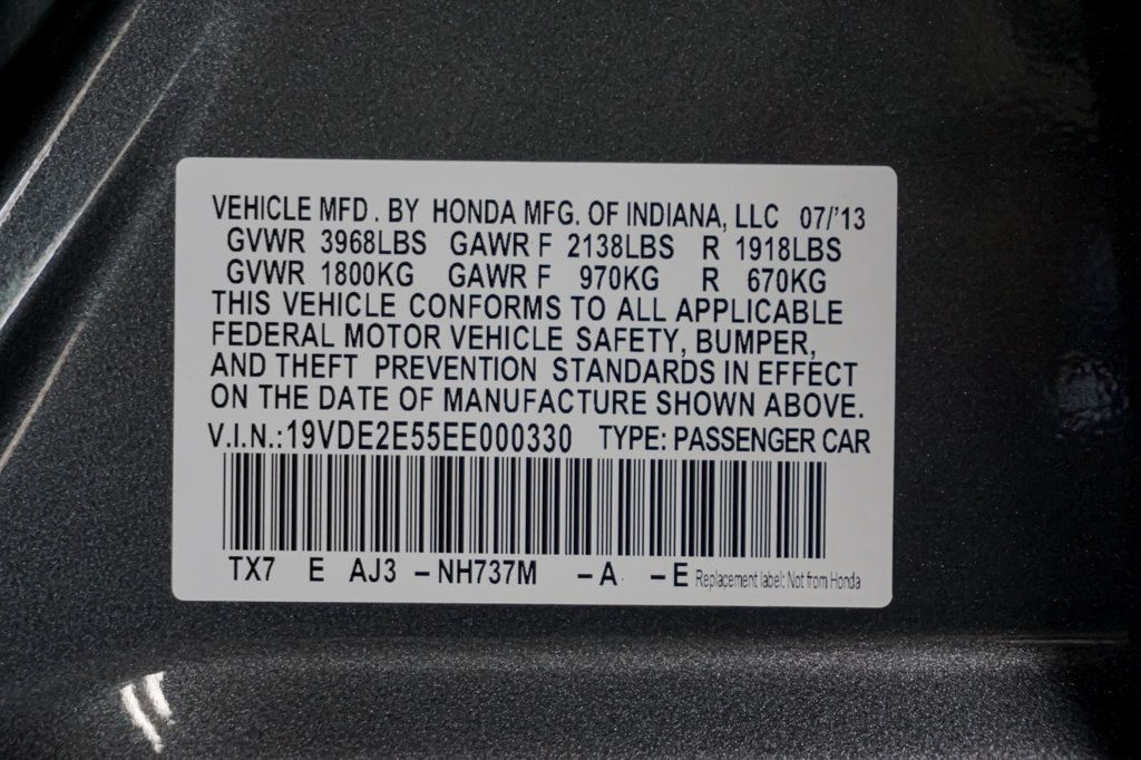2014 Acura ILX *ILX Premium Package* *6-Speed Manual* - 23014182 - 19
