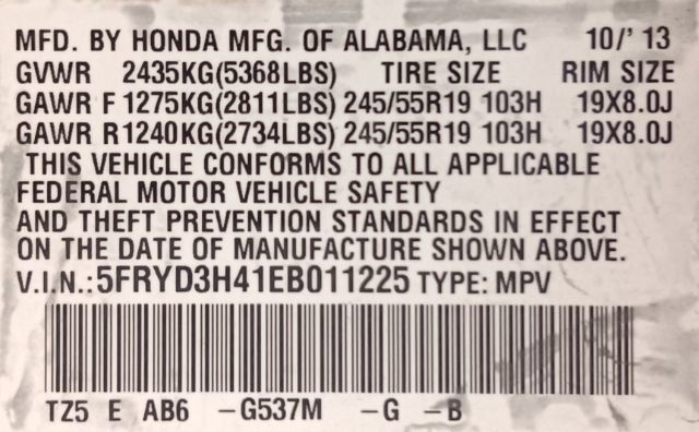 2014 Acura MDX FWD 4dr Tech Pkg - 23004341 - 5