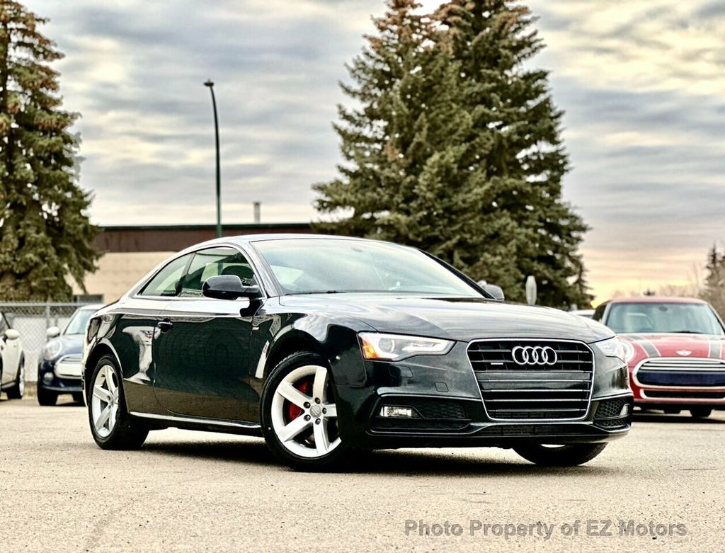 2014 Audi A5 Progressiv S-LINE QUATTRO!ONLY 81019KMS! ONE OWNER! MANUAL TRANS - 21702683 - 1