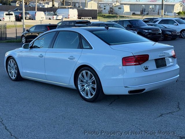 2014 Audi A8 L 2014 AUDI A8 L 4.0T V8 AWD 4D LUXURY SEDAN SERVICED 615-730-9991 - 22988893 - 4