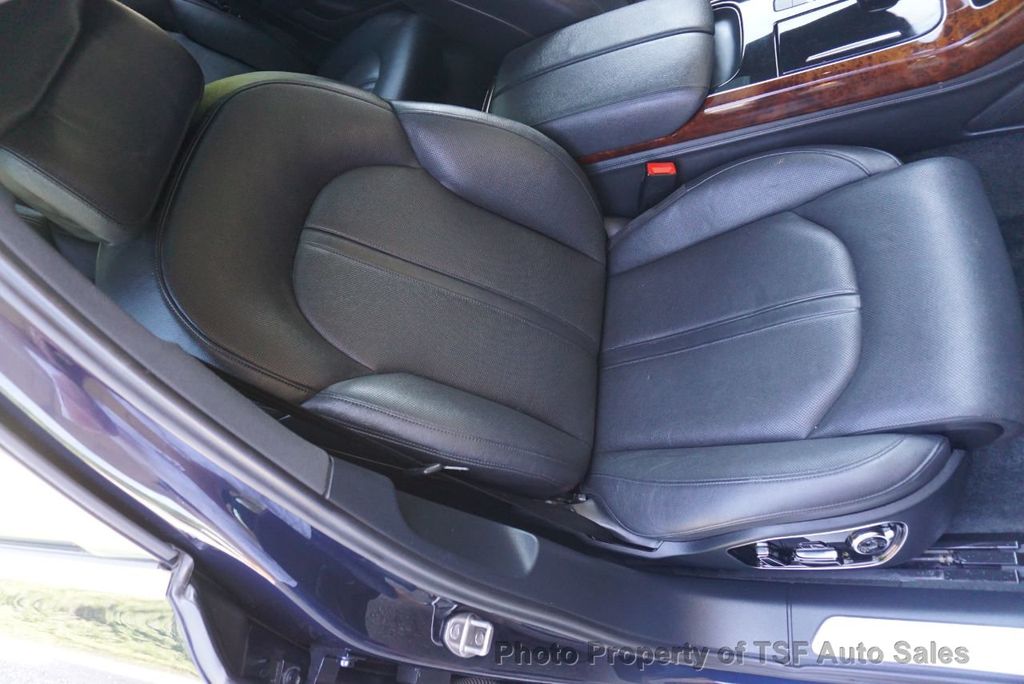 2014 Audi A8 L 4dr Sedan 3.0T REAR SEAT PKG NAVI REAR CAM HEATED&COOLED SEATS  - 21959404 - 12