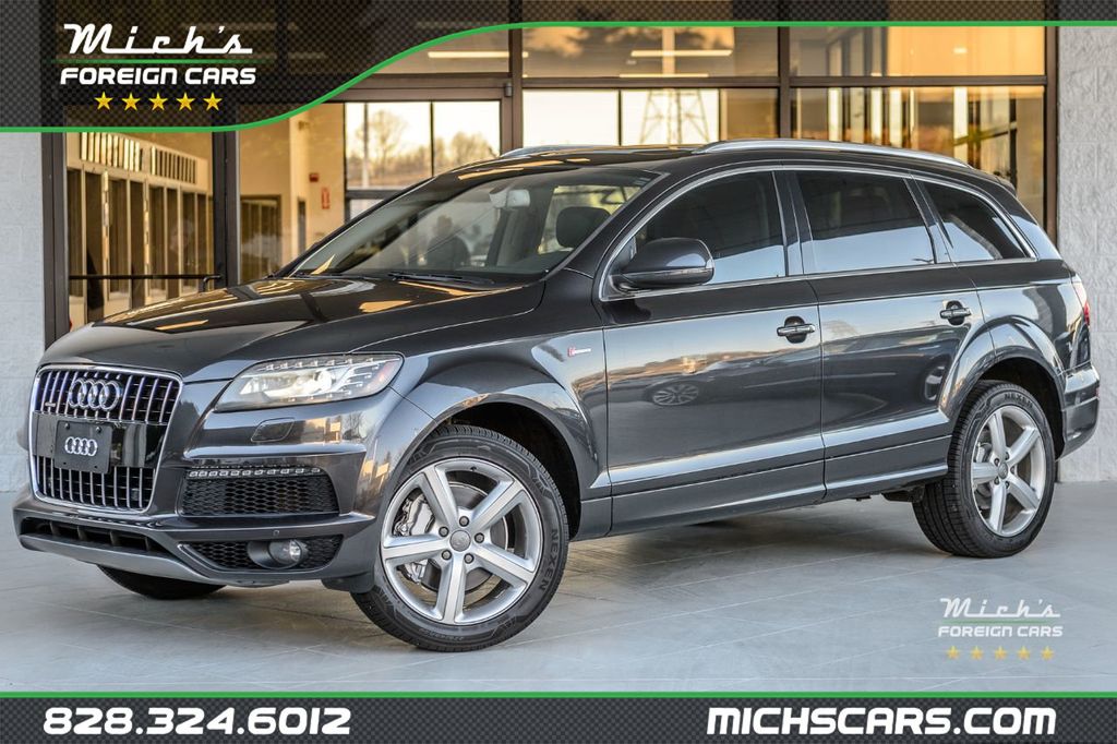2014 Audi Q7 PRESTIGE S LINE PANO ROOF NAV THIRD ROW BACKUP