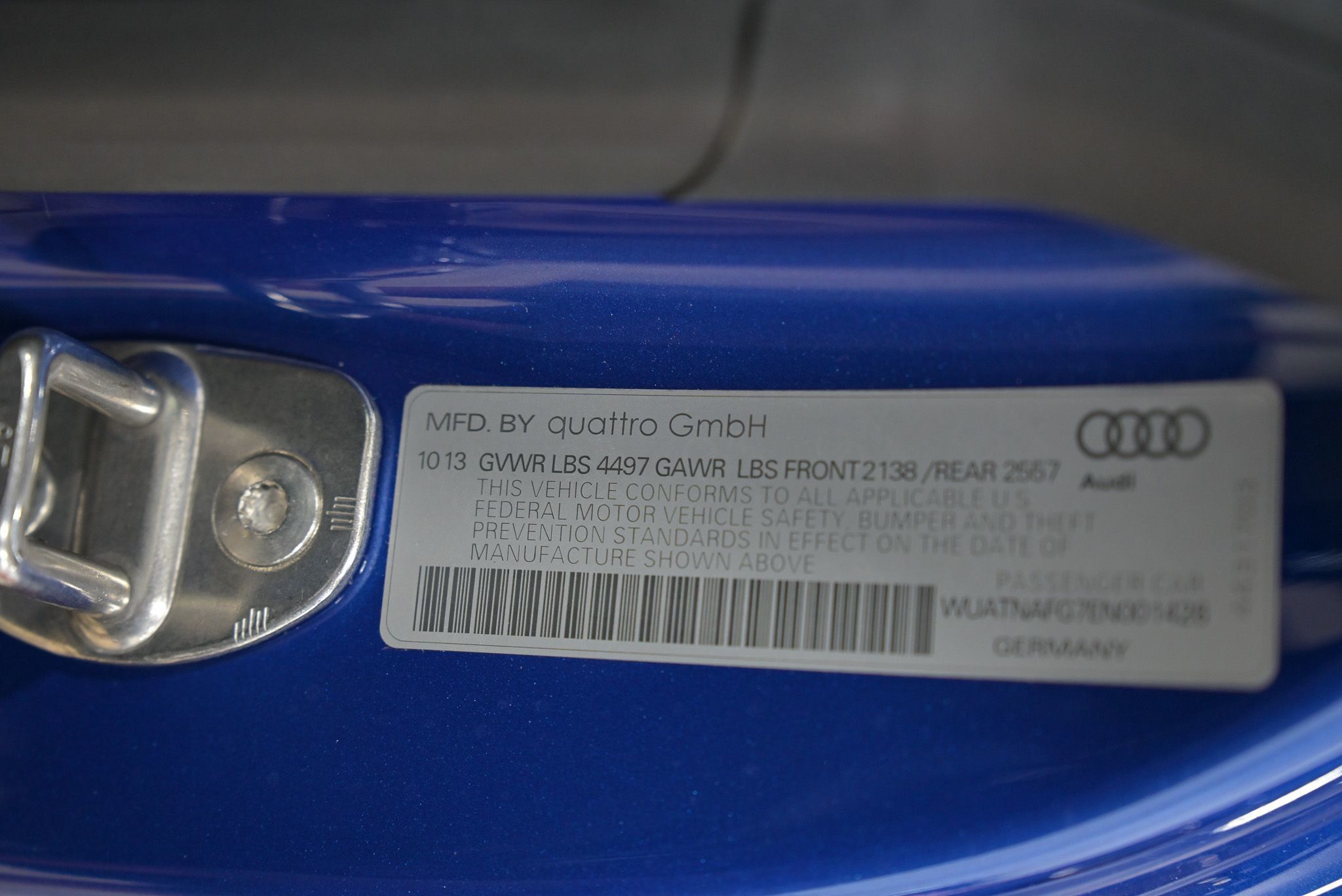 2014 Audi R8 Quattro Spyder V10 photo 44