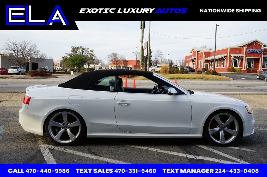 2014 Audi RS 5 Cabriolet CARBON SERVICE COMPLETED AT AUDI STORE! LOOK AT CARFAX CLEAN CAR - 22969374 - 12