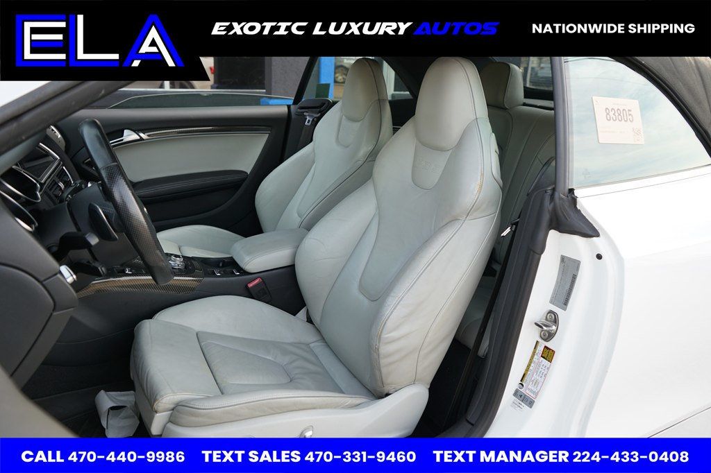 2014 Audi RS 5 Cabriolet CARBON SERVICE COMPLETED AT AUDI STORE! LOOK AT CARFAX CLEAN CAR - 22969374 - 18