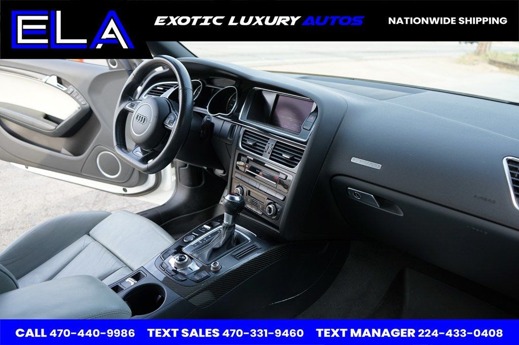 2014 Audi RS 5 Cabriolet CARBON SERVICE COMPLETED AT AUDI STORE! LOOK AT CARFAX CLEAN CAR - 22969374 - 21