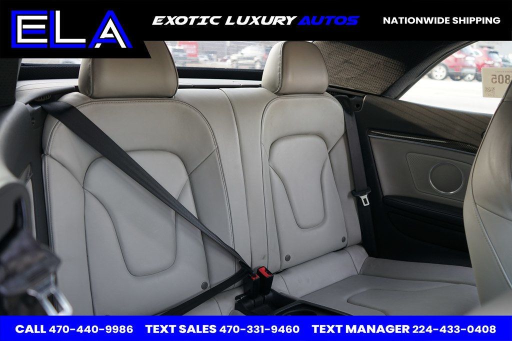 2014 Audi RS 5 Cabriolet CARBON SERVICE COMPLETED AT AUDI STORE! LOOK AT CARFAX CLEAN CAR - 22969374 - 23