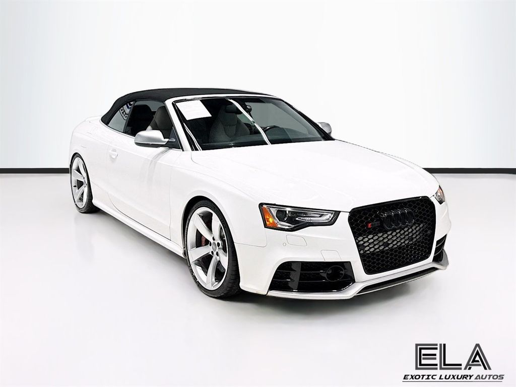 2014 Audi RS 5 Cabriolet CARBON SERVICE COMPLETED AT AUDI STORE! LOOK AT CARFAX CLEAN CAR - 22969374 - 45