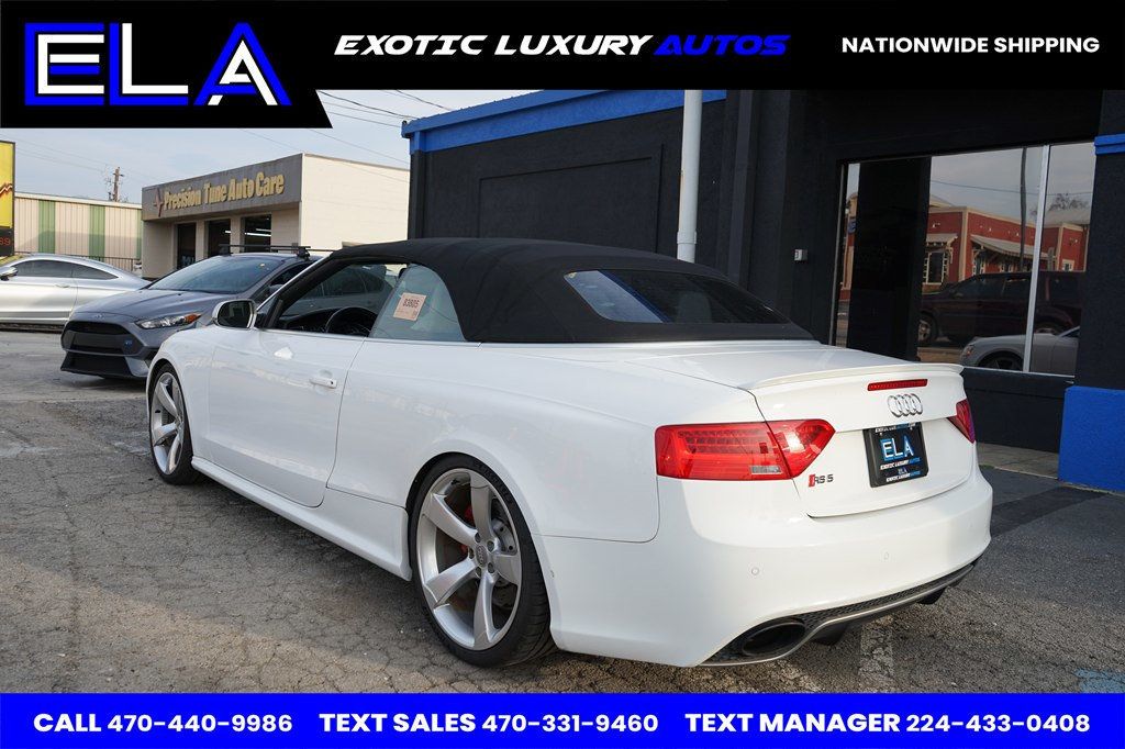 2014 Audi RS 5 Cabriolet CARBON SERVICE COMPLETED AT AUDI STORE! LOOK AT CARFAX CLEAN CAR - 22969374 - 6