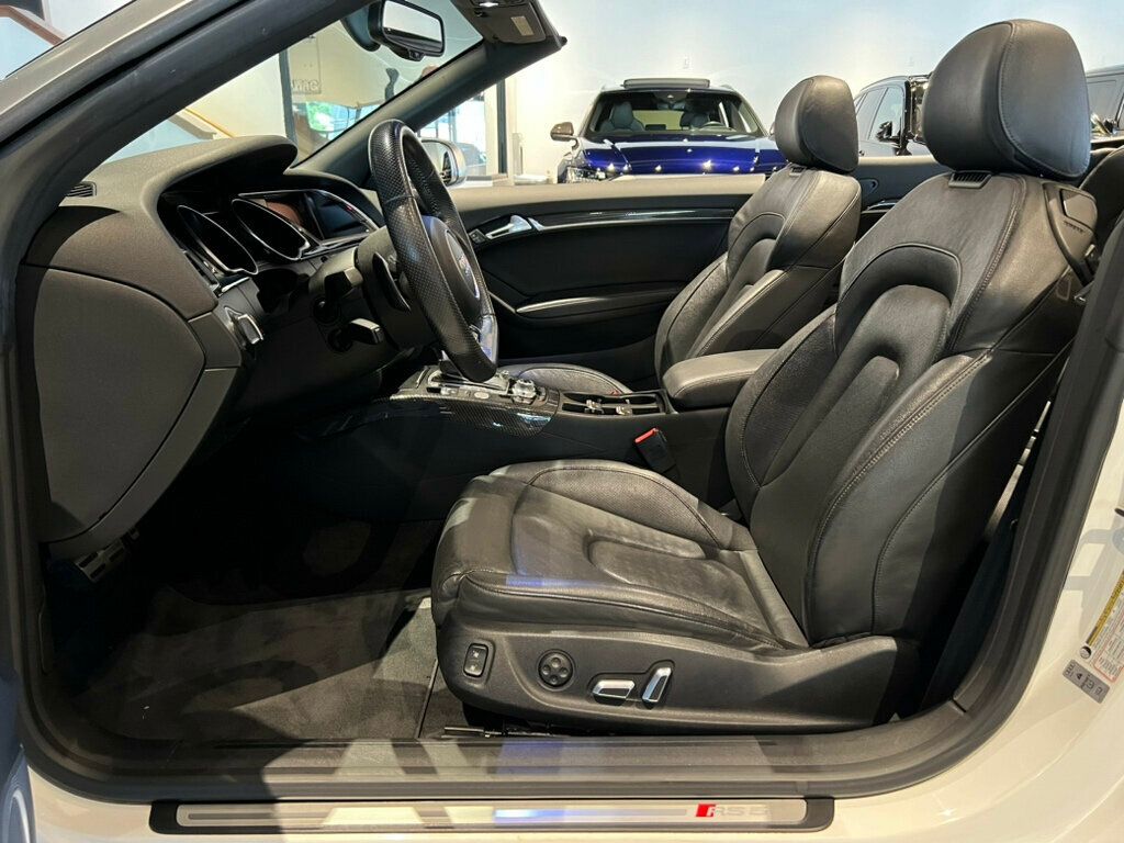 2014 Audi RS 5 Cabriolet RS-5/Cabriolet/AWD/ComfortPkg/4.2L/V8/Heated&CooledSeats/NAV - 22900591 - 17