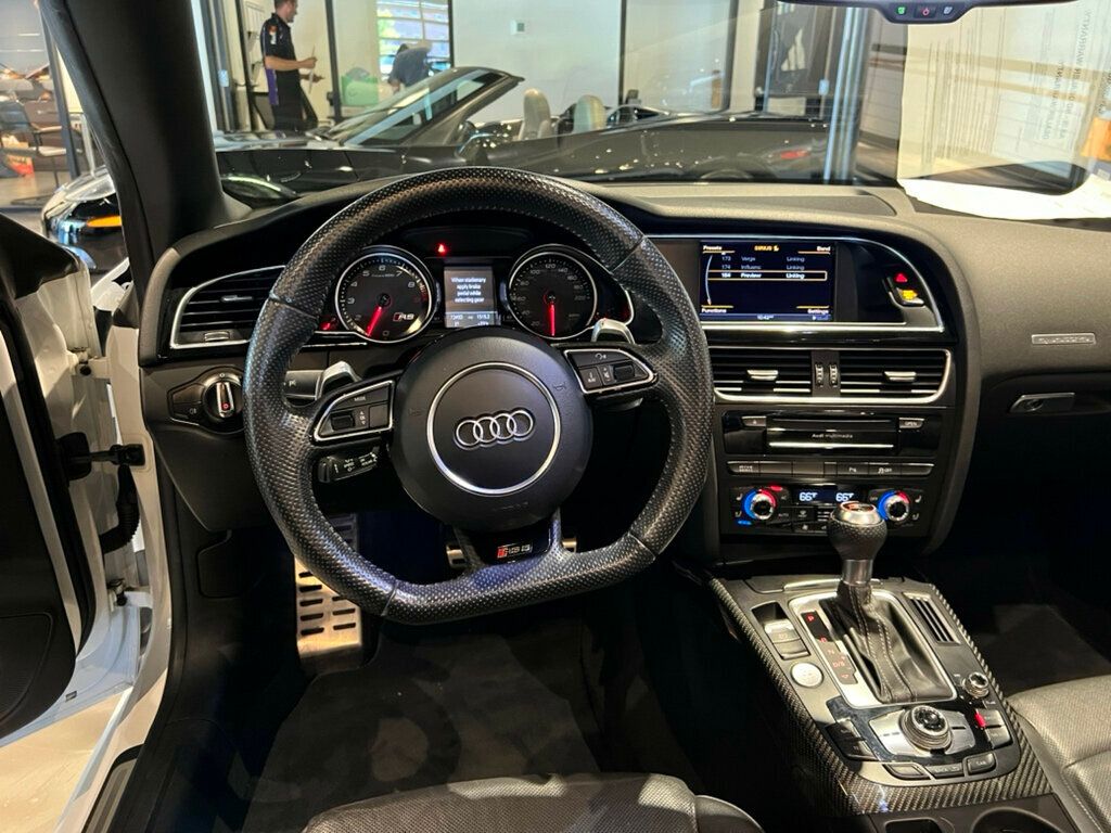 2014 Audi RS 5 Cabriolet RS-5/Cabriolet/AWD/ComfortPkg/4.2L/V8/Heated&CooledSeats/NAV - 22900591 - 19