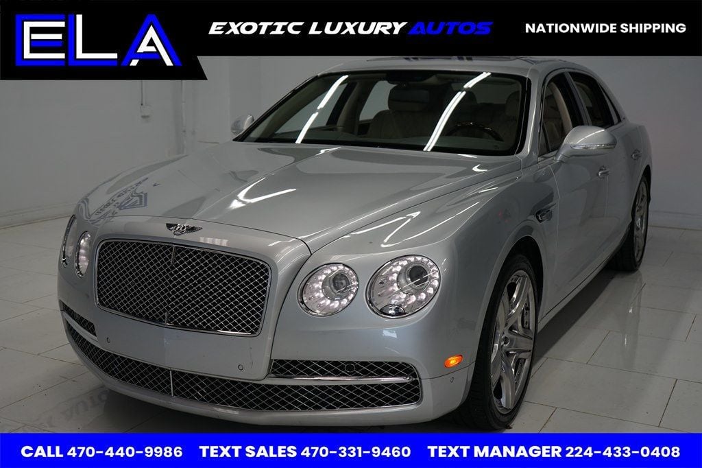 2014 Bentley Continental Flying Spur HIGH MSRP! W12! FUL WOOD! LEATHER HEADLINER! TRAYS! CONTINETAL!  - 22474273 - 13