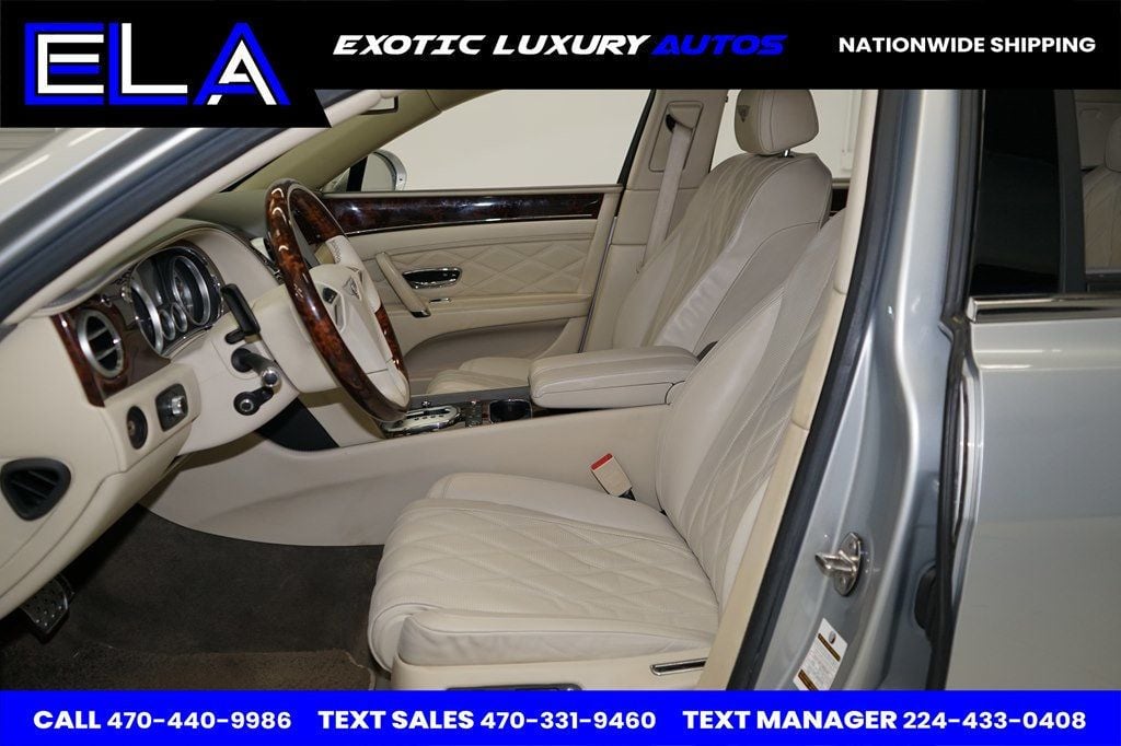 2014 Bentley Continental Flying Spur HIGH MSRP! W12! FUL WOOD! LEATHER HEADLINER! TRAYS! CONTINETAL!  - 22474273 - 14