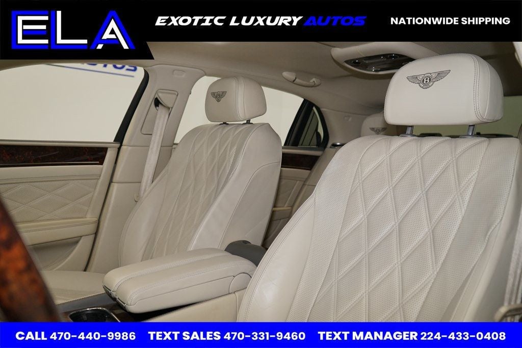 2014 Bentley Continental Flying Spur HIGH MSRP! W12! FUL WOOD! LEATHER HEADLINER! TRAYS! CONTINETAL!  - 22474273 - 16