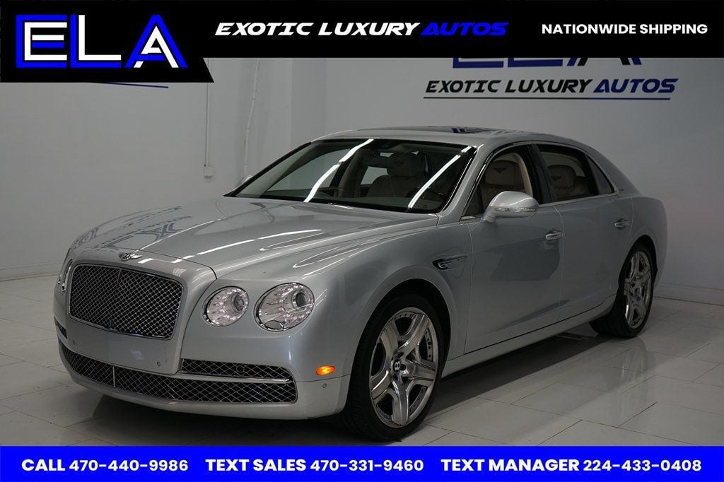 2014 Bentley Continental Flying Spur HIGH MSRP! W12! FUL WOOD! LEATHER HEADLINER! TRAYS! CONTINETAL!  - 22474273 - 1
