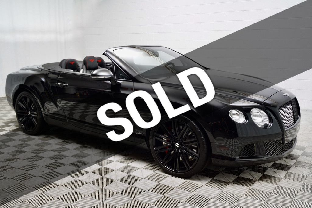 14 Bentley Continental Gt Speed W12 Convertible