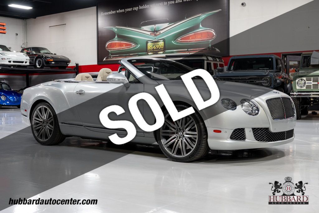 2014 Bentley Continental GT Speed 2dr Convertible - 22998287 - 0
