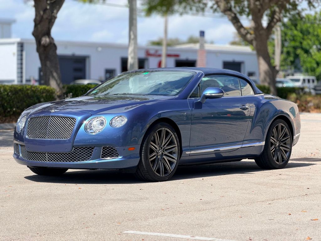 2014 Bentley Continental GT Speed 2dr Convertible 1 Owner Clean Carfax  - 22992173 - 0