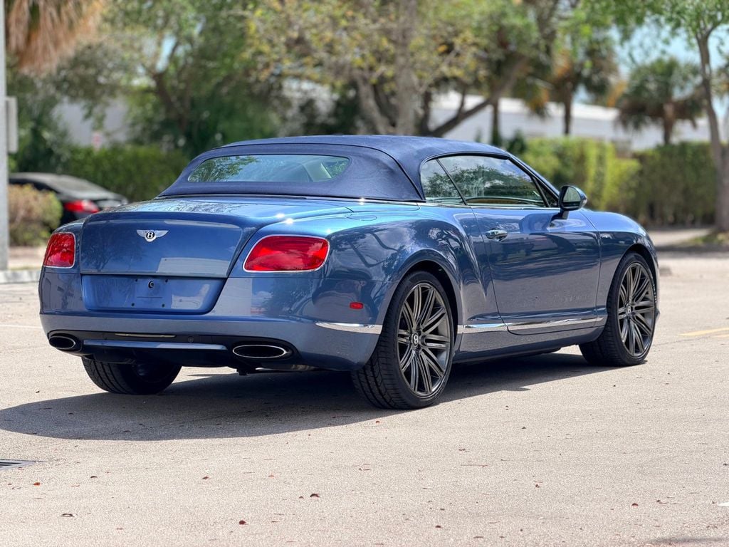 2014 Bentley Continental GT Speed 2dr Convertible 1 Owner Clean Carfax  - 22992173 - 10