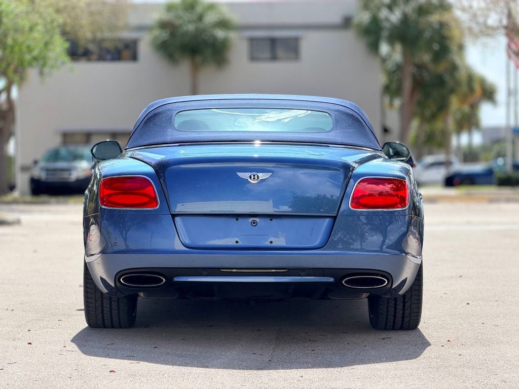 2014 Bentley Continental GT Speed 2dr Convertible 1 Owner Clean Carfax  - 22992173 - 4