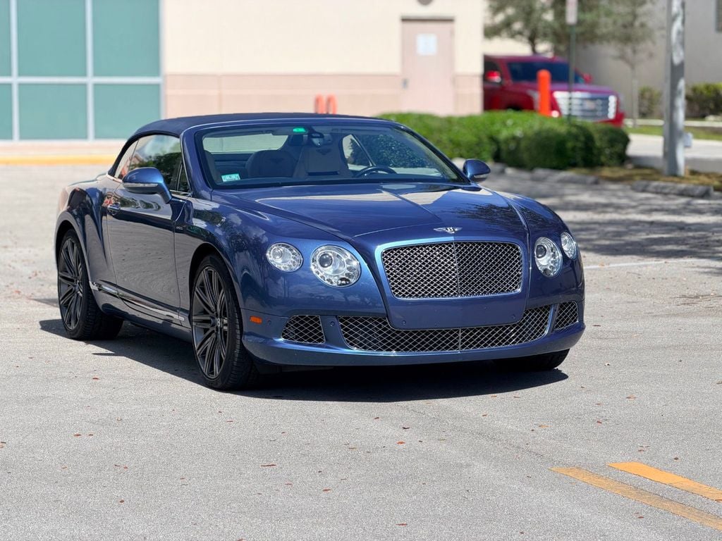 2014 Bentley Continental GT Speed 2dr Convertible 1 Owner Clean Carfax  - 22992173 - 5