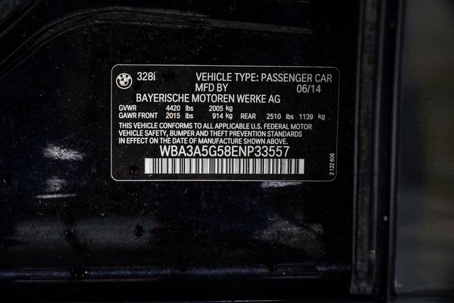 2014 BMW 3 Series 328i - 23072749 - 34