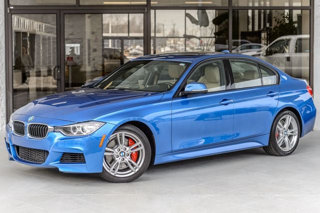 2014 Used BMW 3 Series 335i ESTORIL BLUE ON BEIGE M SPORT GORGEOUS at Michs Foreign Cars Serving Hickory NC IID 22725767