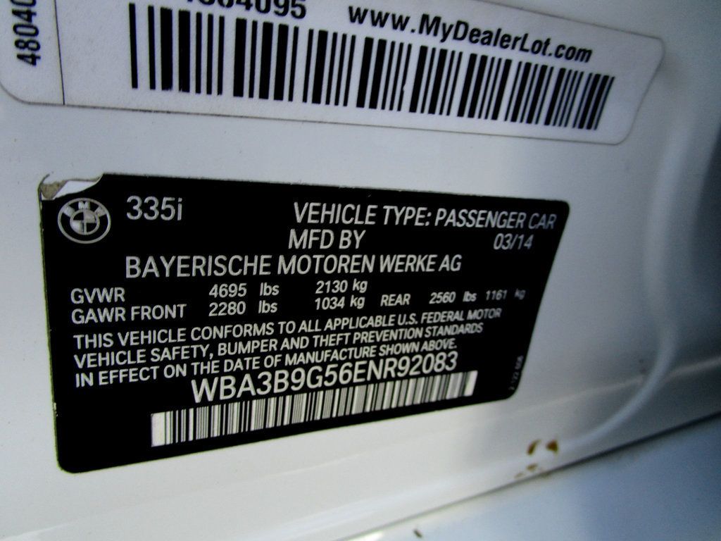 2014 BMW 3 Series 335i xDrive - 22986055 - 38