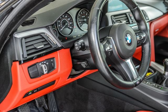 2014 BMW 4 Series 435i X DRIVE M SPORT SIX SPEED MANUAL RED LEATHER GORGEOUS - 22565835 - 21