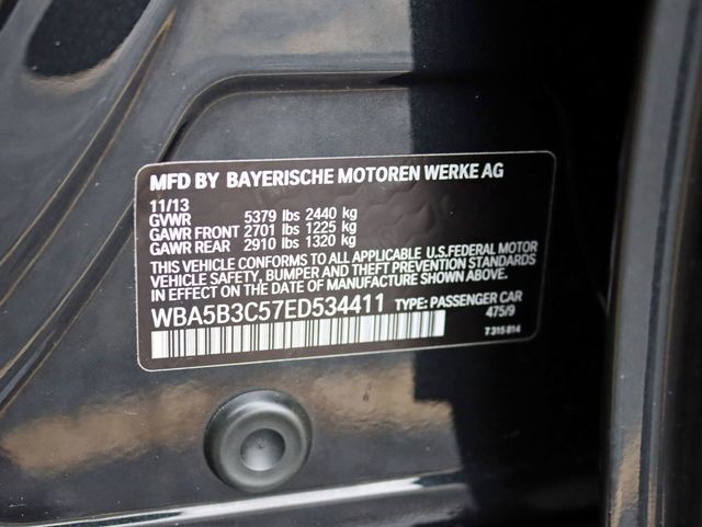 2014 BMW 5 Series 535i Awd xDrive Cold Premium Drivers Assistance Pkg - 22961385 - 34