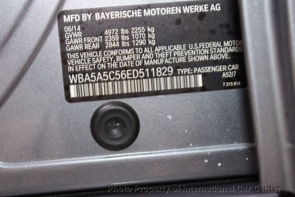 2014 BMW 5 Series Loaded - Clean FL car!  - 22495044 - 48
