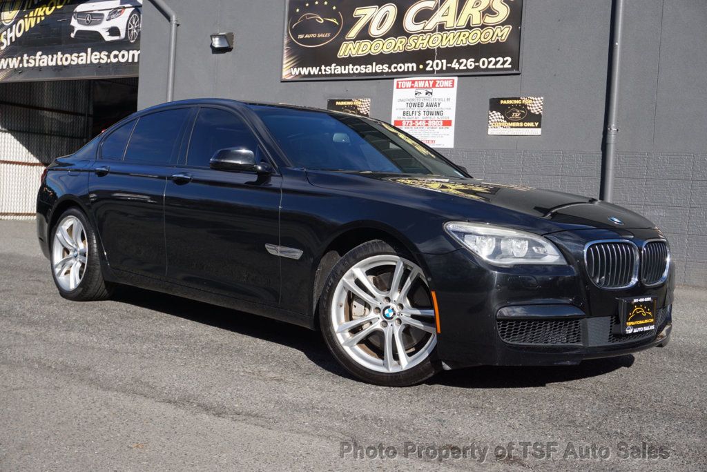 2014 BMW 7 Series 750i M SPORT PKG DRIVER ASSIST PKG NAVI 360 CAMERAS  - 22699610 - 0