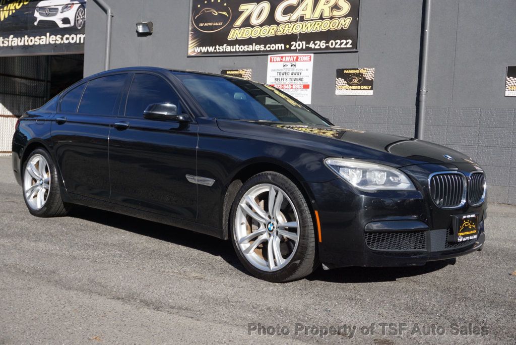 2014 BMW 7 Series 750i M SPORT PKG DRIVER ASSIST PKG NAVI 360 CAMERAS  - 22699610 - 8