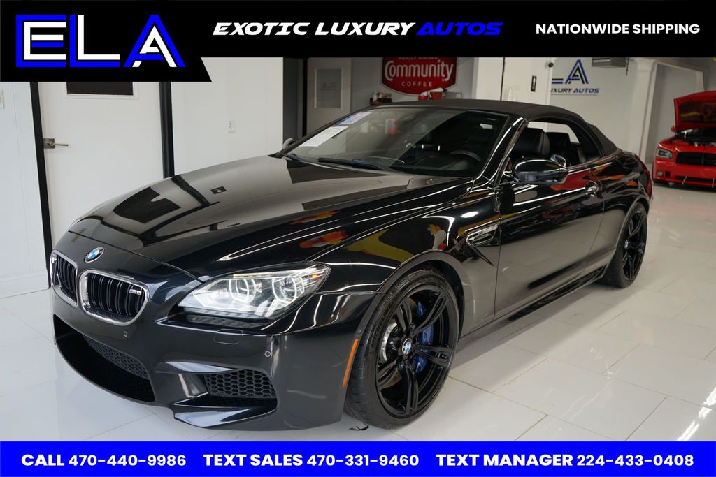 2014 BMW M6 BRAND NEW BRAKE SERVICE! CONVERTIBLE TOP WORKS! CLEAN! HEADS UP  - 22533325 - 9