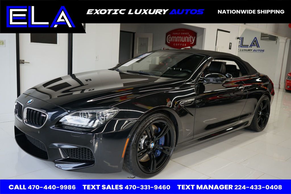 2014 BMW M6 BRAND NEW BRAKE SERVICE! CONVERTIBLE TOP WORKS! CLEAN! HEADS UP  - 22533325 - 10