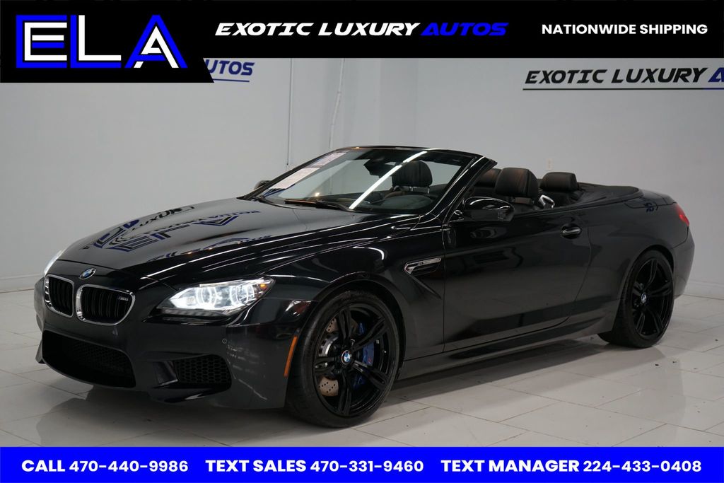 2014 BMW M6 BRAND NEW BRAKE SERVICE! CONVERTIBLE TOP WORKS! CLEAN! HEADS UP  - 22533325 - 11