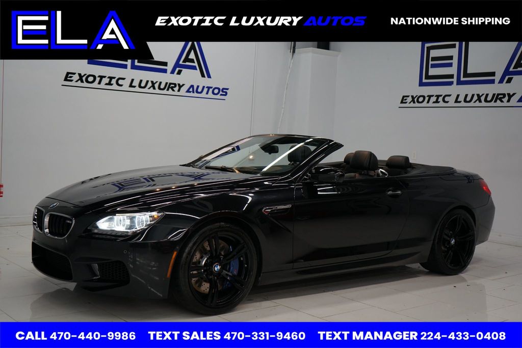 2014 BMW M6 BRAND NEW BRAKE SERVICE! CONVERTIBLE TOP WORKS! CLEAN! HEADS UP  - 22533325 - 12