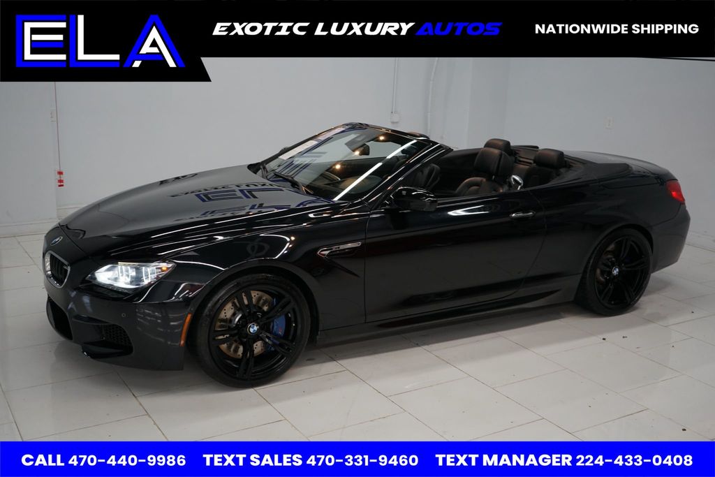 2014 BMW M6 BRAND NEW BRAKE SERVICE! CONVERTIBLE TOP WORKS! CLEAN! HEADS UP  - 22533325 - 13