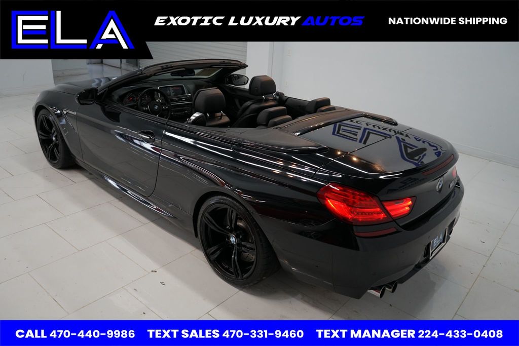 2014 BMW M6 BRAND NEW BRAKE SERVICE! CONVERTIBLE TOP WORKS! CLEAN! HEADS UP  - 22533325 - 16