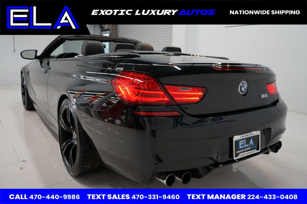 2014 BMW M6 BRAND NEW BRAKE SERVICE! CONVERTIBLE TOP WORKS! CLEAN! HEADS UP  - 22533325 - 17