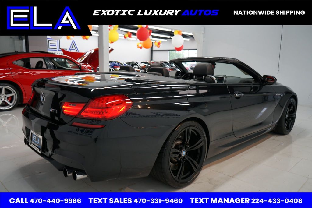 2014 BMW M6 BRAND NEW BRAKE SERVICE! CONVERTIBLE TOP WORKS! CLEAN! HEADS UP  - 22533325 - 18