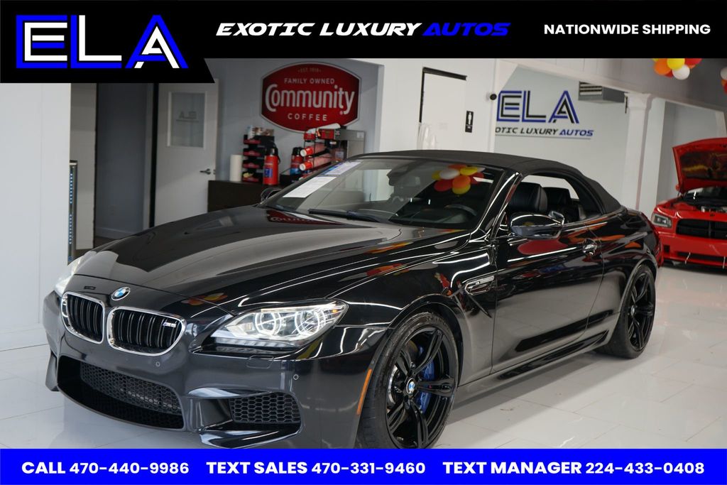 2014 BMW M6 BRAND NEW BRAKE SERVICE! CONVERTIBLE TOP WORKS! CLEAN! HEADS UP  - 22533325 - 1