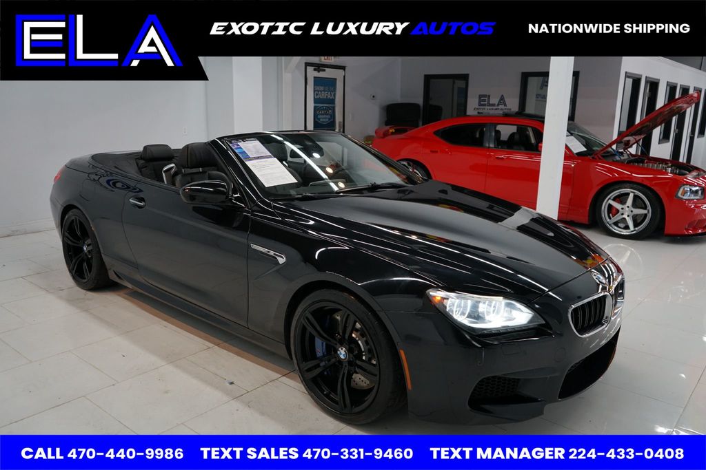 2014 BMW M6 BRAND NEW BRAKE SERVICE! CONVERTIBLE TOP WORKS! CLEAN! HEADS UP  - 22533325 - 20