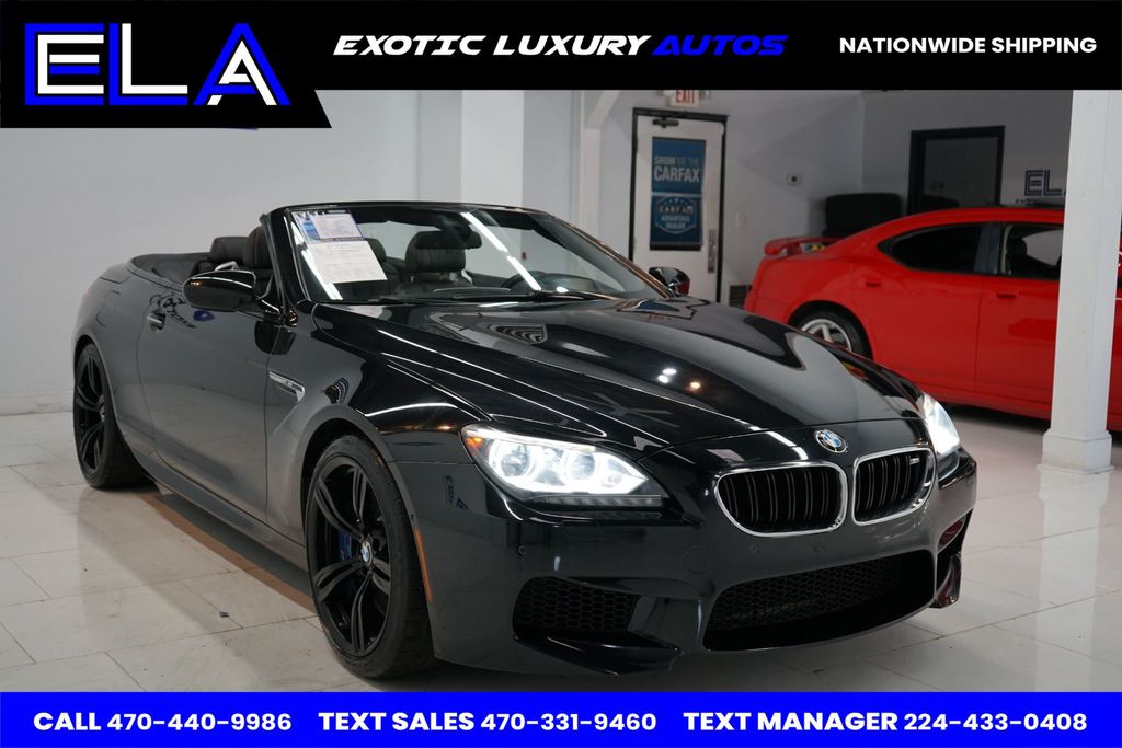 2014 BMW M6 BRAND NEW BRAKE SERVICE! CONVERTIBLE TOP WORKS! CLEAN! HEADS UP  - 22533325 - 21