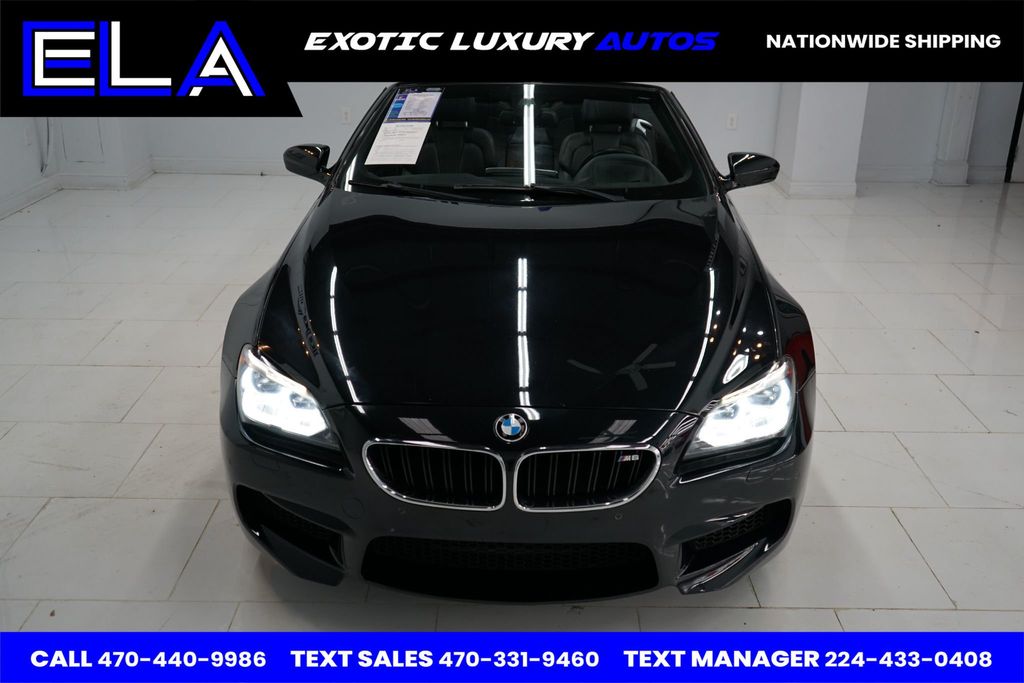 2014 BMW M6 BRAND NEW BRAKE SERVICE! CONVERTIBLE TOP WORKS! CLEAN! HEADS UP  - 22533325 - 22