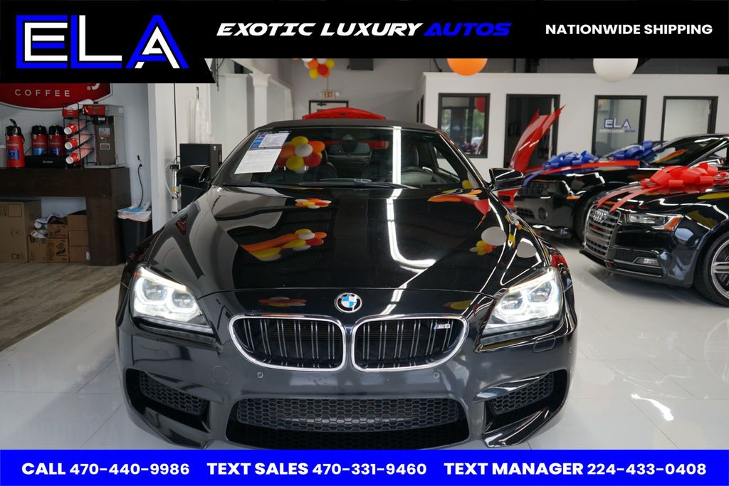 2014 BMW M6 BRAND NEW BRAKE SERVICE! CONVERTIBLE TOP WORKS! CLEAN! HEADS UP  - 22533325 - 2